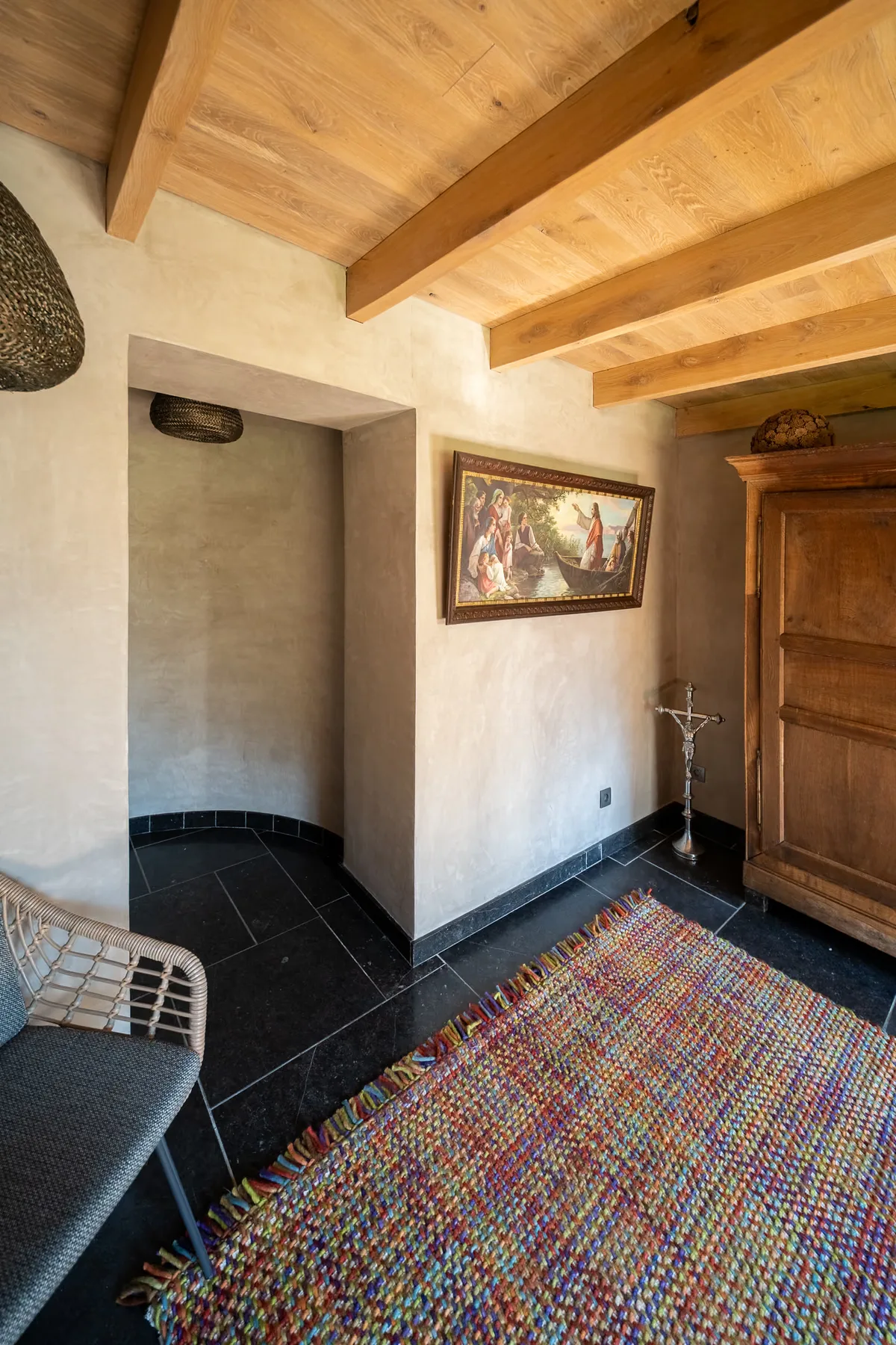 Béton ciré, terrazzo et SOLIDRO dans une maison à Wittimont, vue 2