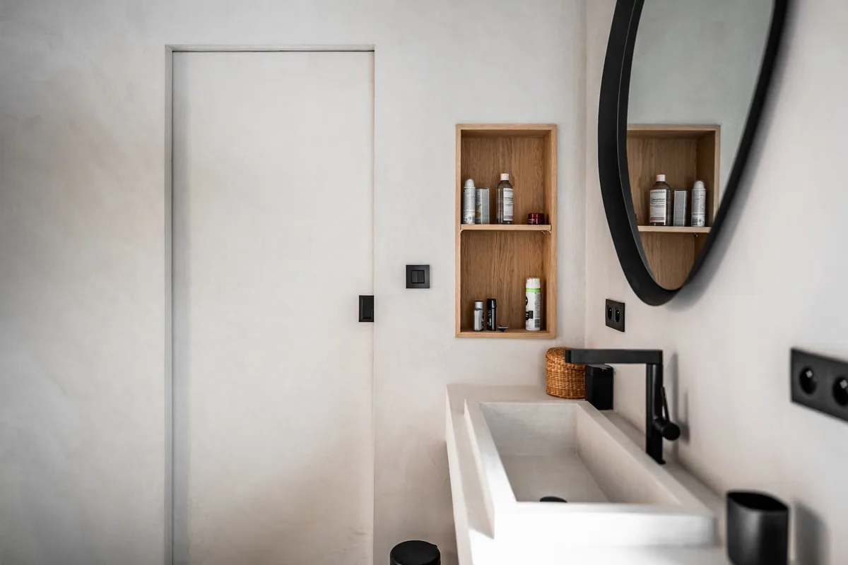 Salle de bain : détail d’une réalisation BOW Design