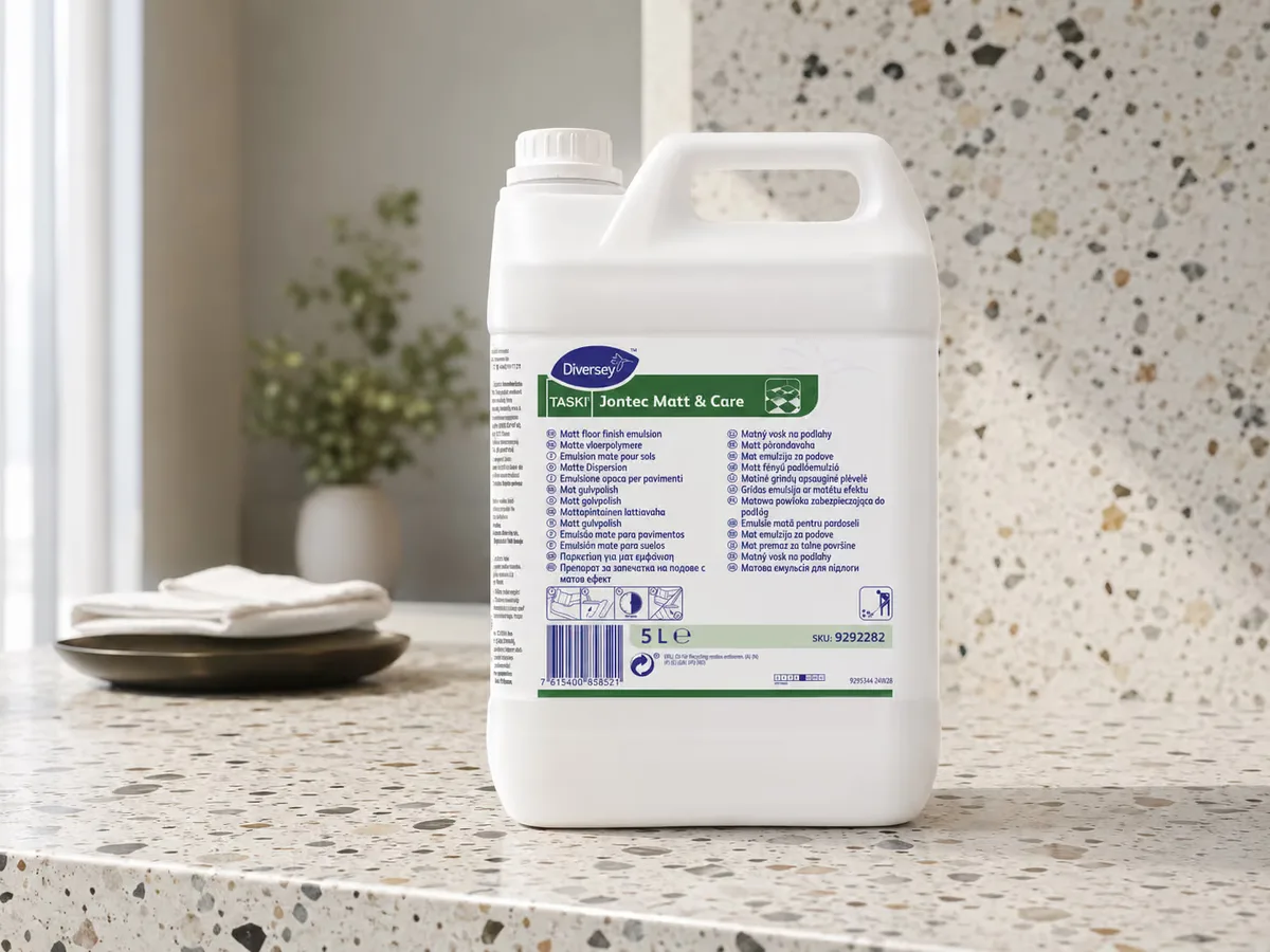 Protection mate pour terrazzo