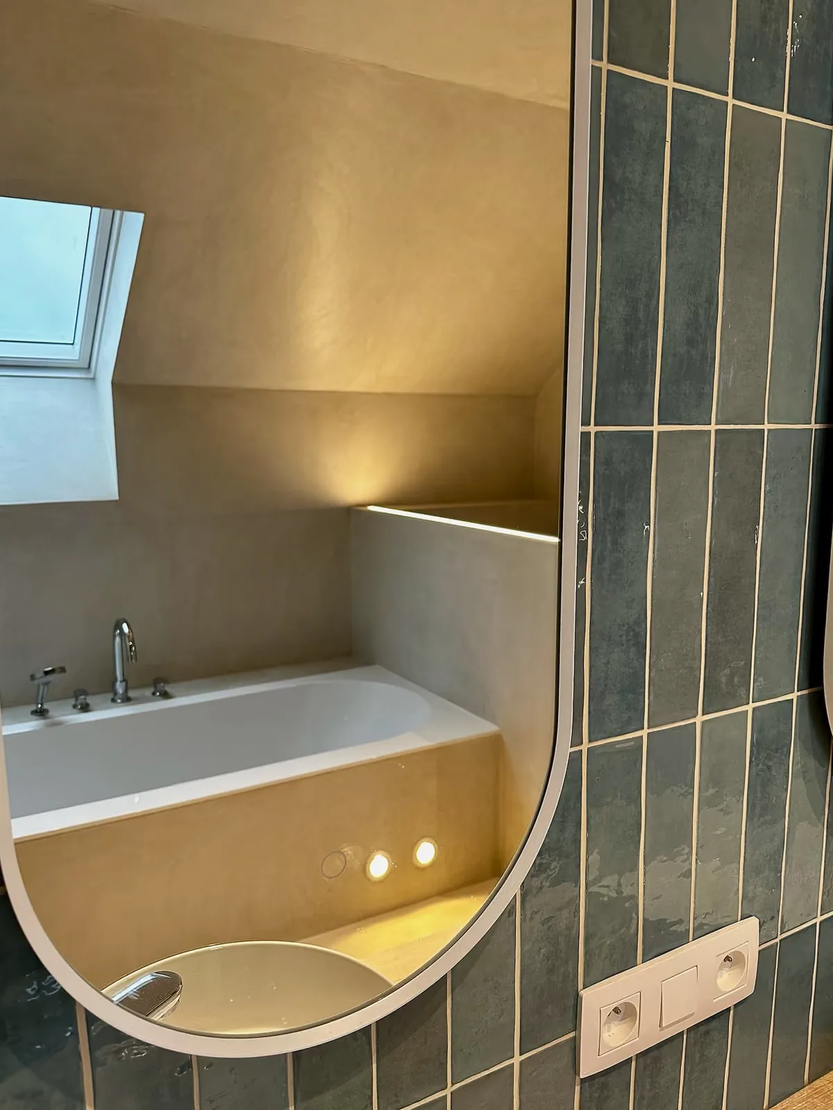 Salle de bain en béton ciré à Metzert, vue 4