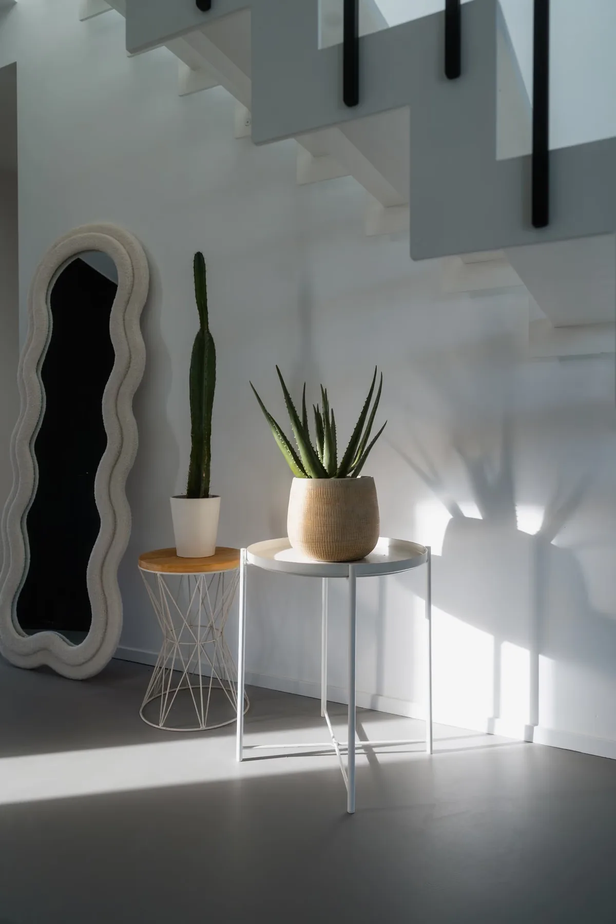 Sol en résine époxy Microresina dans une maison neuve à Walhain, vue 5