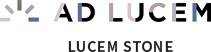 AD Lucem stone logo marque